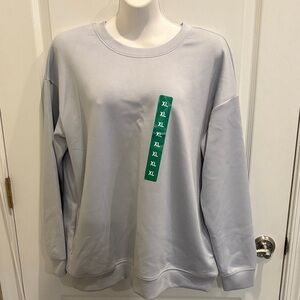 Mondetta Blue Tencel Cozy Active Crewneck Sweatshirt for women size XL